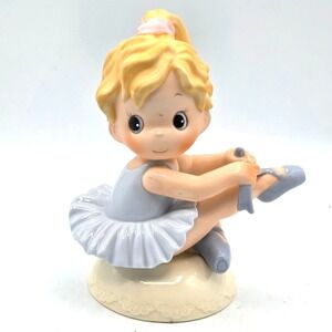 Classic Treasures Porcelain Collectable Ballerina Little Girl Figurine 7"